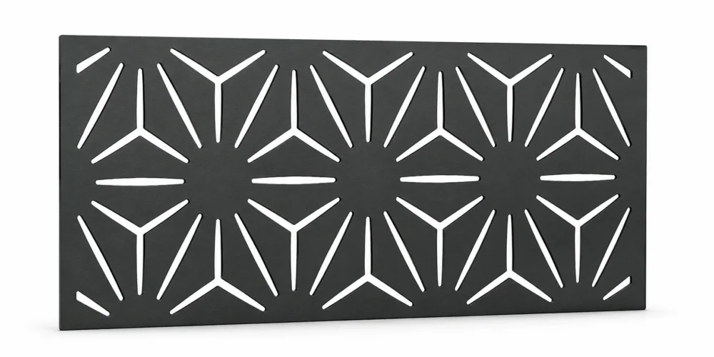 Malmö lézervágott kerítés panel – Nordark